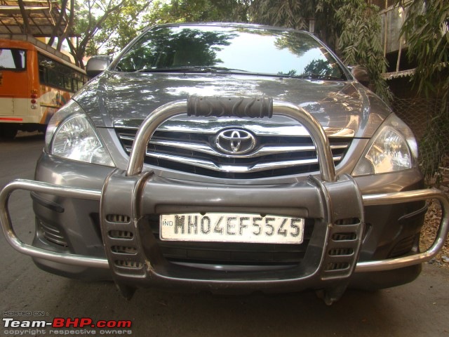 Toyota Innova Experience. EDIT: 10 years, 2,56,000 km up and SOLD!-frontguard.jpg