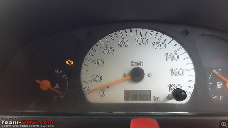 My Maruti Wagon-R F10D: 14 years, 255,000 kms-speedo.jpg