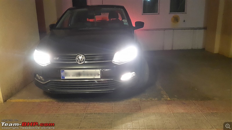 VW Polo GT TSI: Dr. Jekyll and Mr. Hyde - Wife's Car by day, Hot Hatch by night-cornering-light.jpg