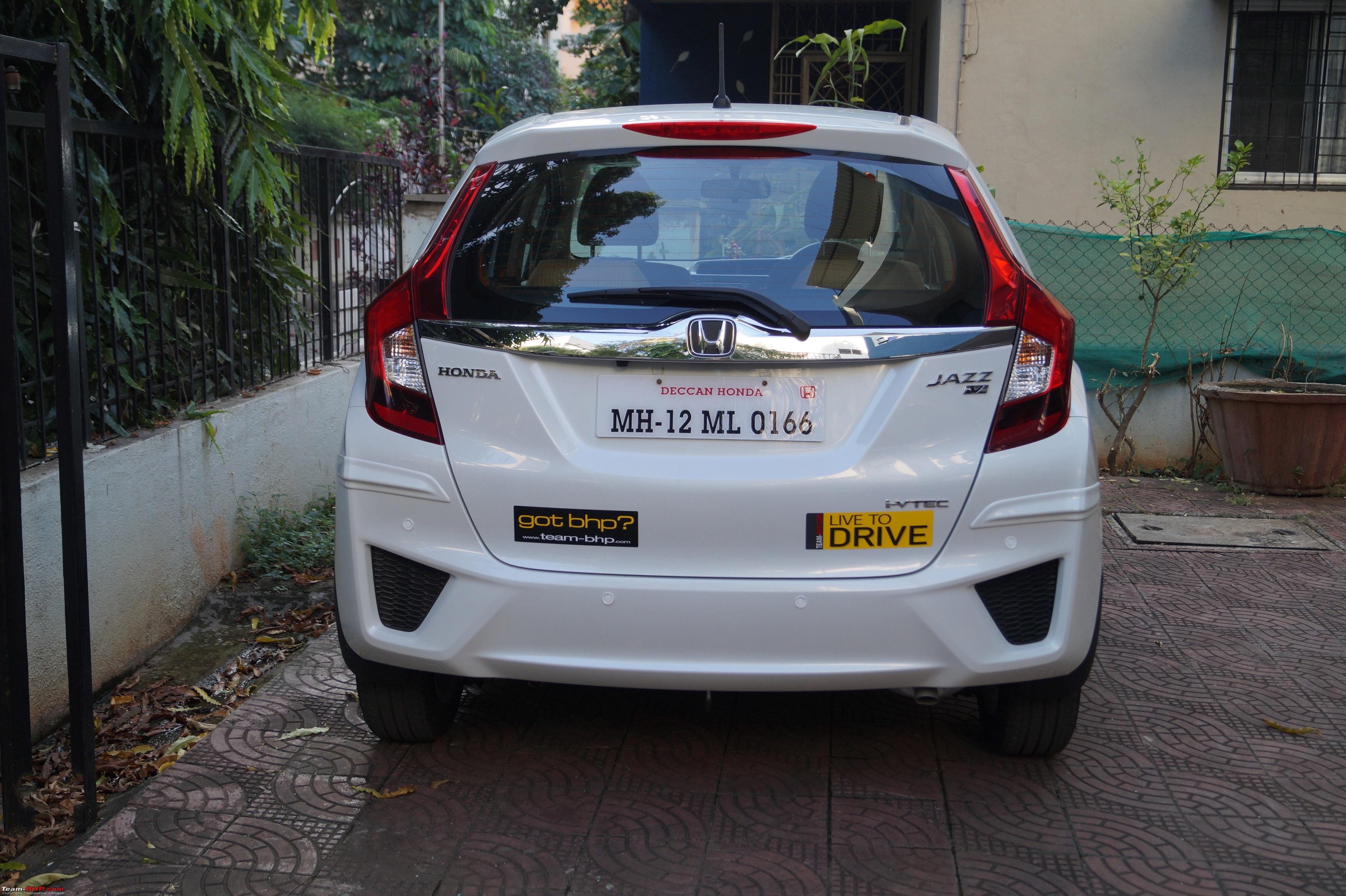 My 2015 Honda Jazz V Cvt Automatic Team Bhp
