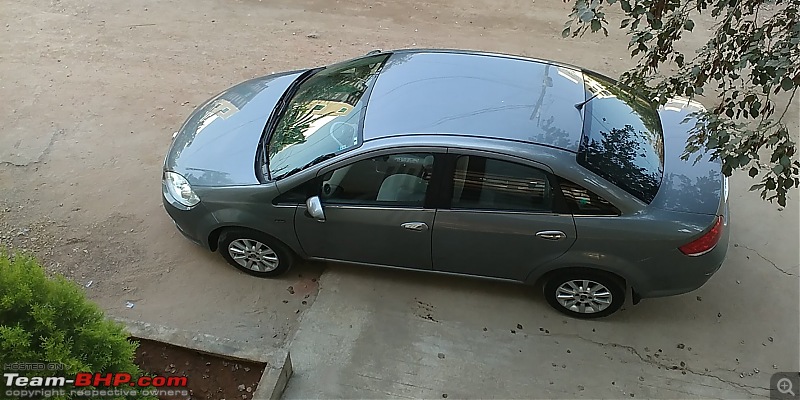 My 2014 Grey Fiat Linea 1.3L MJD-15000-km.jpg