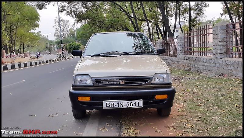 The love of my life - A 2000 Maruti 800 DX 5-Speed. EDIT: Gets export model features on Pg 27-front.jpg