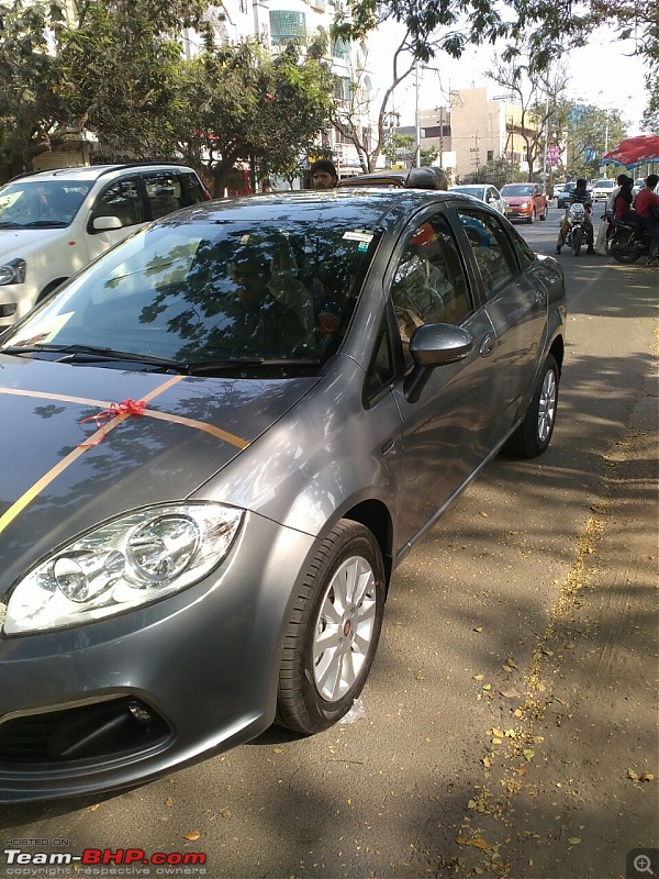 My 2014 Grey Fiat Linea 1.3L MJD-delivery.jpg