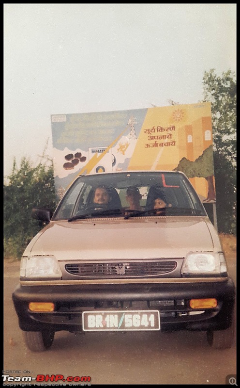 The love of my life - A 2000 Maruti 800 DX 5-Speed. EDIT: Gets export model features on Pg 27-20150124_143917.jpg