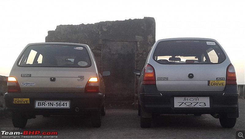 The love of my life - A 2000 Maruti 800 DX 5-Speed. EDIT: Gets export model features on Pg 27-20150305_180035.jpg