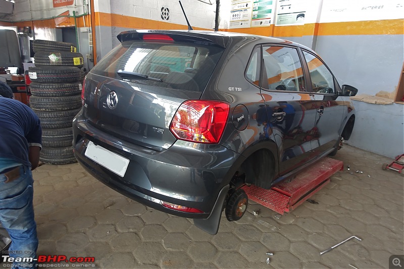 Carbon Steel Grey VW Polo GT TSI comes home! EDIT: 10000 km up + OEM bi-xenon headlamps upgrade!-wheels-removed.jpg