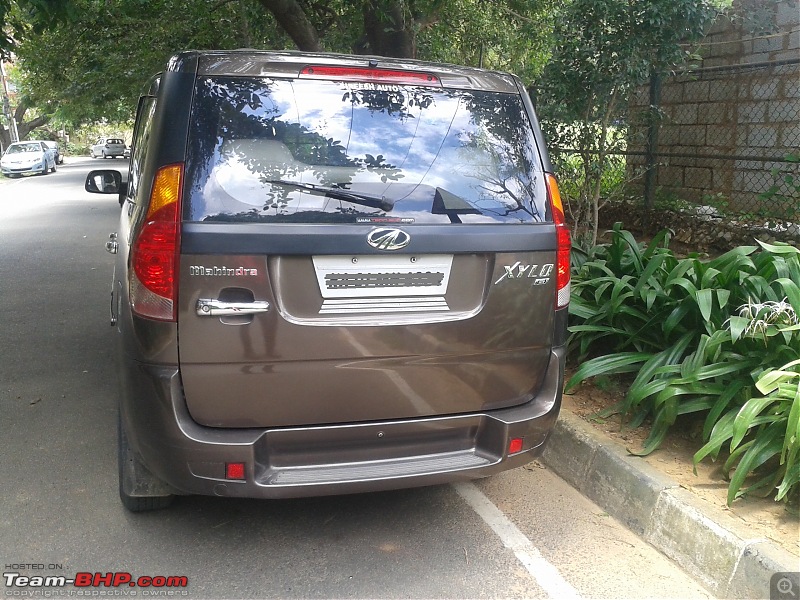 Mahindra Xylo Ownership Review @ 70000 kms-rear.jpg