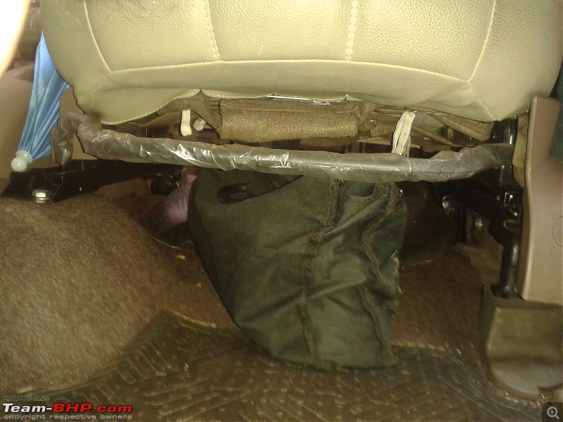 Mahindra Xylo Ownership Review @ 70000 kms-front-underseat-bag.jpg