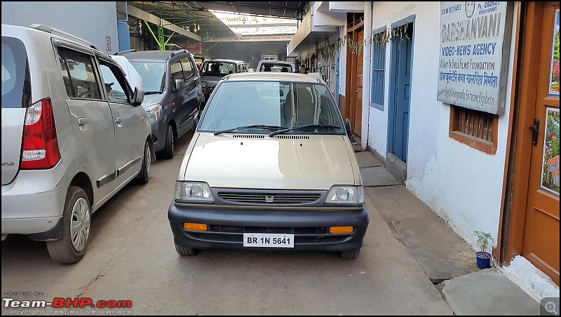 The love of my life - A 2000 Maruti 800 DX 5-Speed. EDIT: Gets export model features on Pg 27-ready-rock-roll.jpg