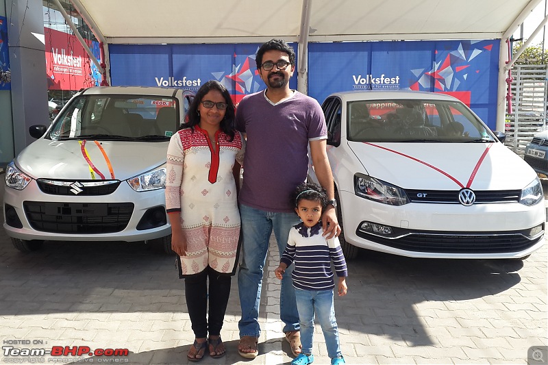 We Two, Ours Two - Alto K10 AMT for my wife, Polo GT TSI for me-20161224_135515.jpg