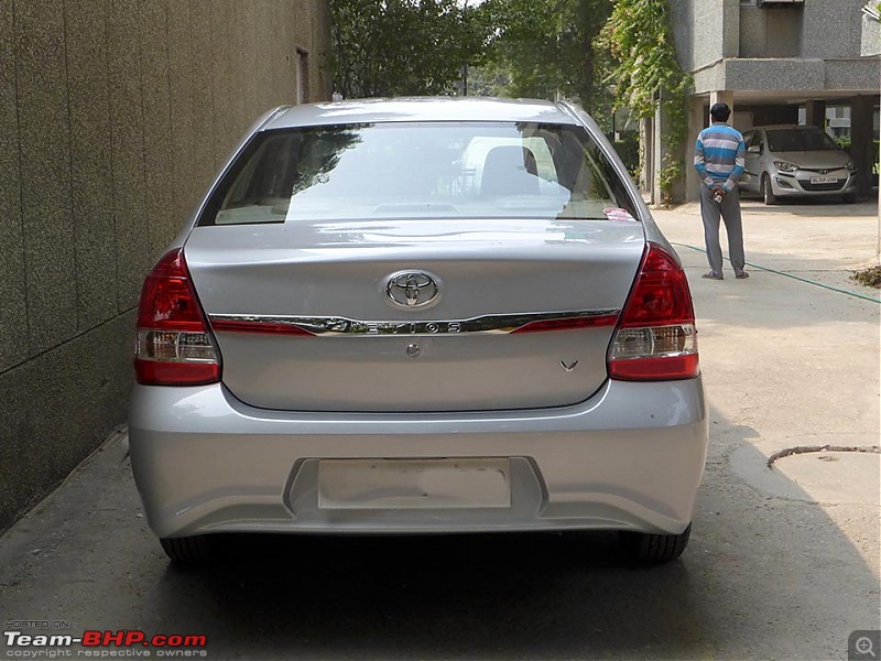 Toyota Etios 1.5L Petrol : An owner's point of view. EDIT: 10+ years and 100,000+ kms up!-etios_rear1.jpg