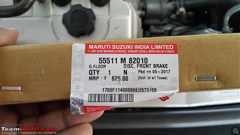 The love of my life - A 2000 Maruti 800 DX 5-Speed. EDIT: Gets export model features on Pg 27-20170614_144241.jpg