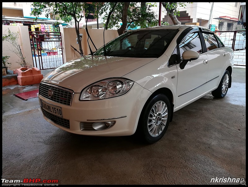 Petrol Hatch to Diesel Sedan - Fiat Linea - Now Wolfed-after-wash-1.jpg