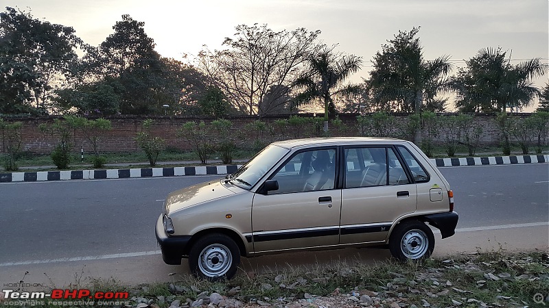 The love of my life - A 2000 Maruti 800 DX 5-Speed. EDIT: Gets export model features on Pg 27-20171112_163559.jpg