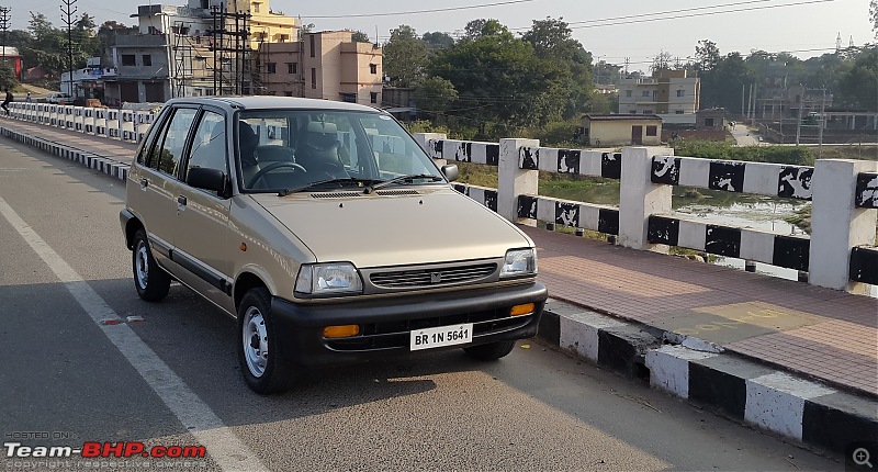 The love of my life - A 2000 Maruti 800 DX 5-Speed. EDIT: Gets export model features on Pg 27-20171221_150946.jpg