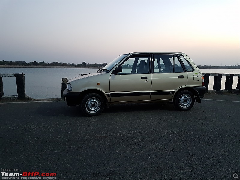 The love of my life - A 2000 Maruti 800 DX 5-Speed. EDIT: Gets export model features on Pg 27-20180301_180324.jpg