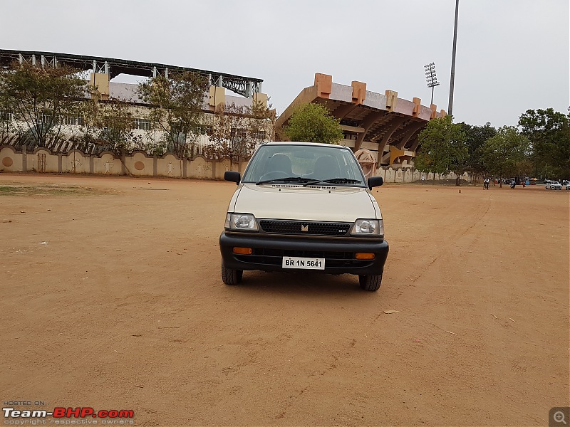 The love of my life - A 2000 Maruti 800 DX 5-Speed. EDIT: Gets export model features on Pg 27-20180316_160336.jpg