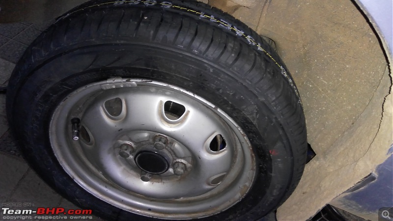 My Maruti WagonR LXi is sweet 18! EDIT: Now sold-tyre.jpg