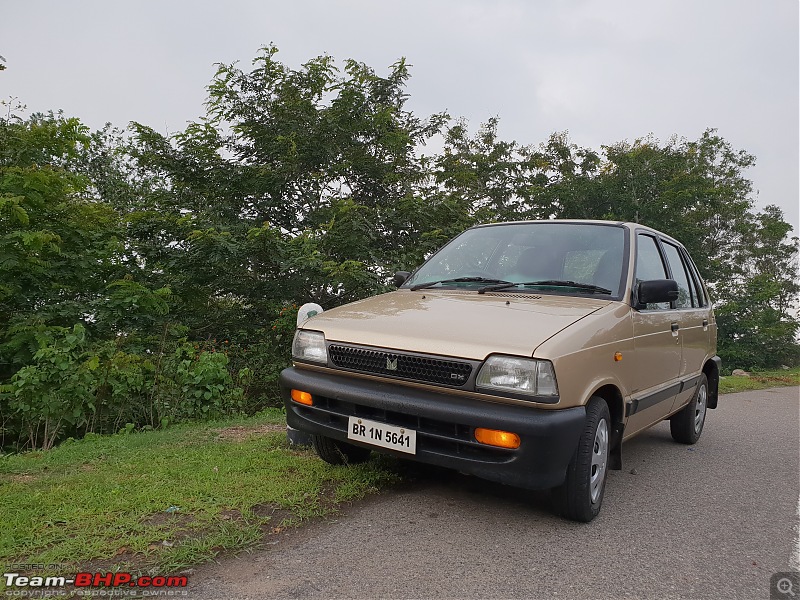 The love of my life - A 2000 Maruti 800 DX 5-Speed. EDIT: Gets export model features on Pg 27-20180712_175213.jpg