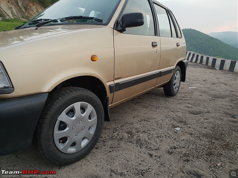 The love of my life - A 2000 Maruti 800 DX 5-Speed. EDIT: Gets export model features on Pg 27-20180712_181502.jpg