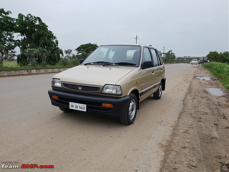 The love of my life - A 2000 Maruti 800 DX 5-Speed. EDIT: Gets export model features on Pg 27-20180801_180313.jpg