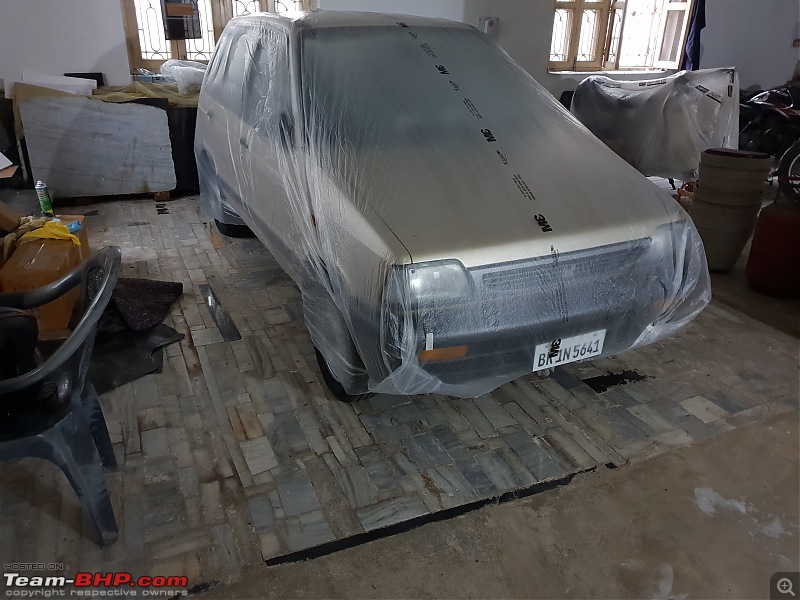 The love of my life - A 2000 Maruti 800 DX 5-Speed. EDIT: Gets export model features on Pg 27-20180815_161527.jpg