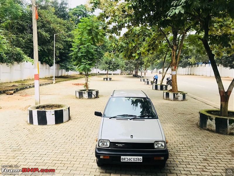 The love of my life - A 2000 Maruti 800 DX 5-Speed. EDIT: Gets export model features on Pg 27-img20180907wa0118.jpg