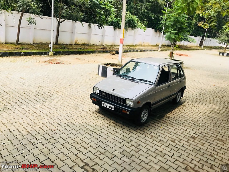 The love of my life - A 2000 Maruti 800 DX 5-Speed. EDIT: Gets export model features on Pg 27-img20180907wa0131.jpg