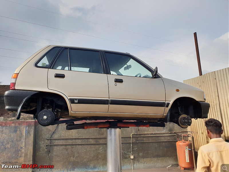 The love of my life - A 2000 Maruti 800 DX 5-Speed. EDIT: Gets export model features on Pg 27-5.jpg