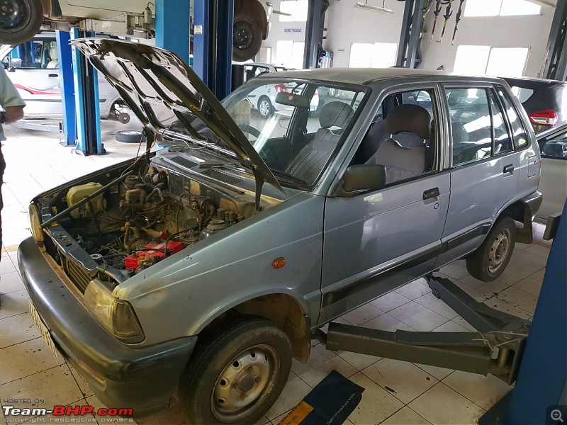 The love of my life - A 2000 Maruti 800 DX 5-Speed. EDIT: Gets export model features on Pg 27-img20181204wa0051.jpg
