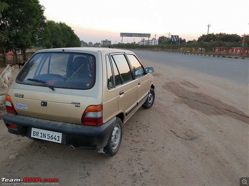 The love of my life - A 2000 Maruti 800 DX 5-Speed. EDIT: Gets export model features on Pg 27-38.jpg