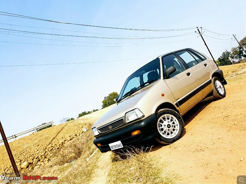 The love of my life - A 2000 Maruti 800 DX 5-Speed. EDIT: Gets export model features on Pg 27-img20190206wa0042.jpg