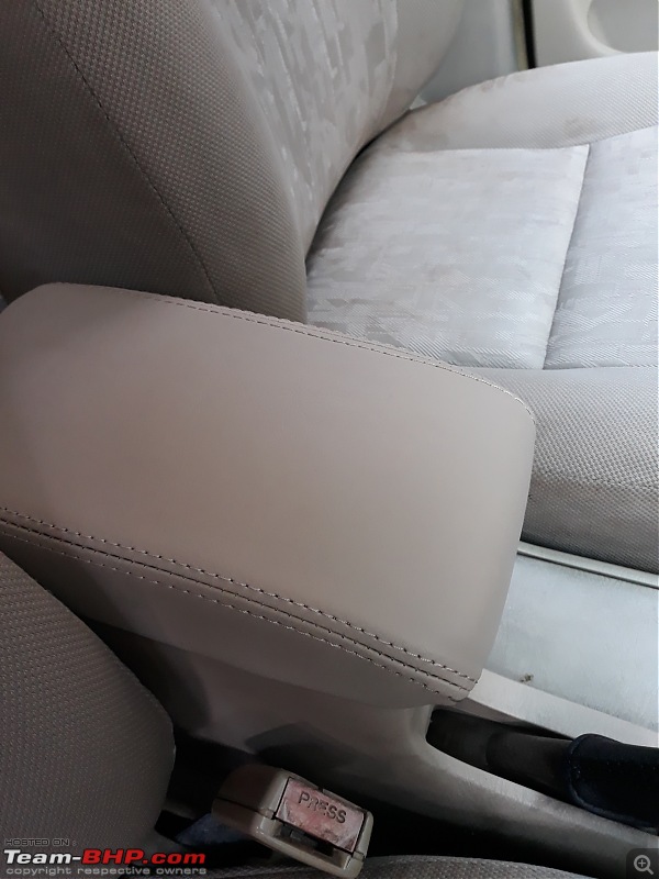 Why did I buy a 12 Year old Toyota Corolla - My experience-new-centre-arm-rest-cover.jpg