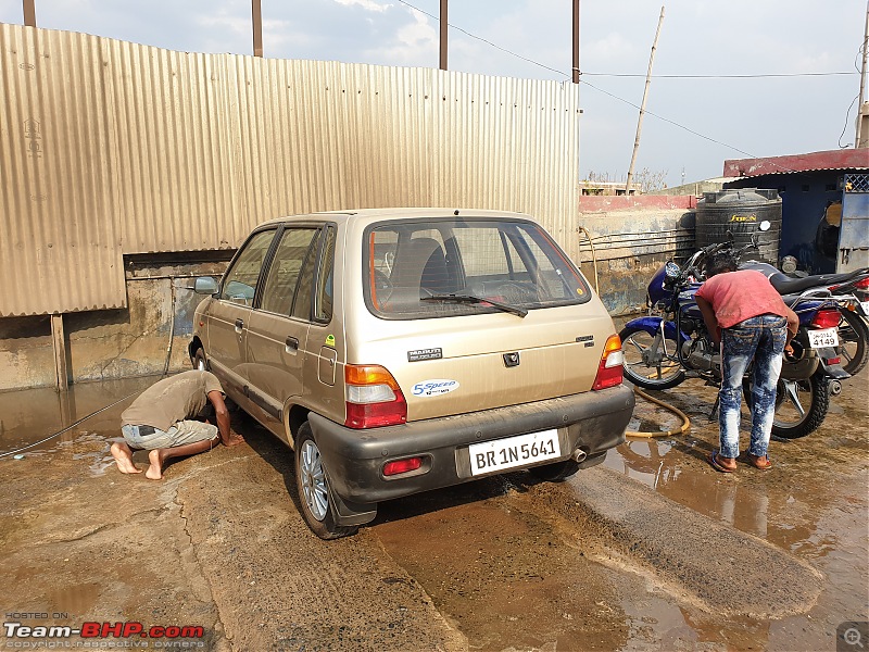 The love of my life - A 2000 Maruti 800 DX 5-Speed. EDIT: Gets export model features on Pg 27-3a.jpg