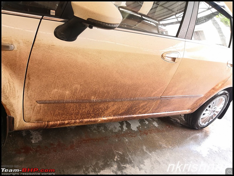 Petrol Hatch to Diesel Sedan - Fiat Linea - Now Wolfed-dirty-car-2.jpg