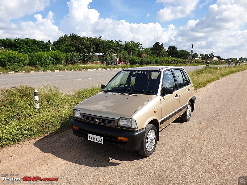 The love of my life - A 2000 Maruti 800 DX 5-Speed. EDIT: Gets export model features on Pg 27-20190920_143826.jpg