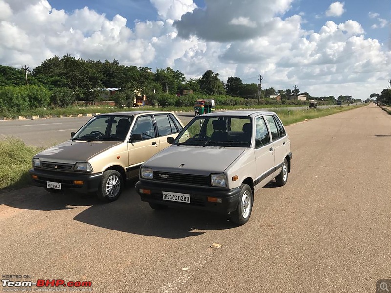 The love of my life - A 2000 Maruti 800 DX 5-Speed. EDIT: Gets export model features on Pg 27-img20190920wa0084.jpg