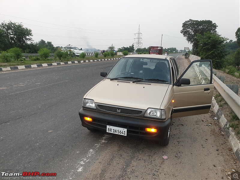 The love of my life - A 2000 Maruti 800 DX 5-Speed. EDIT: Gets export model features on Pg 27-9.jpg