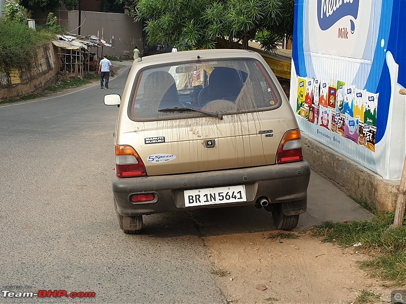 The love of my life - A 2000 Maruti 800 DX 5-Speed. EDIT: Gets export model features on Pg 27-13.jpg