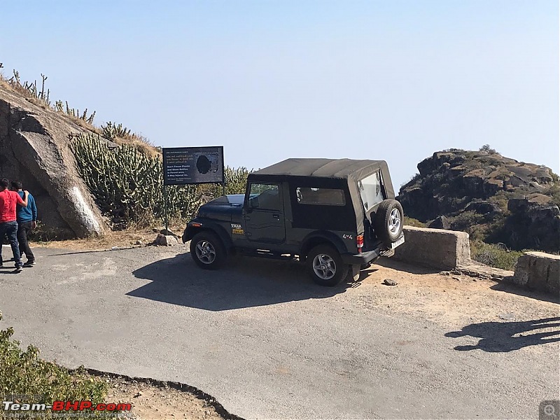 From Car to Thar | Story of my Mahindra Thar 700 (Signature Edition) | 90,000 Kms completed-gurushikhar-top-view.jpeg