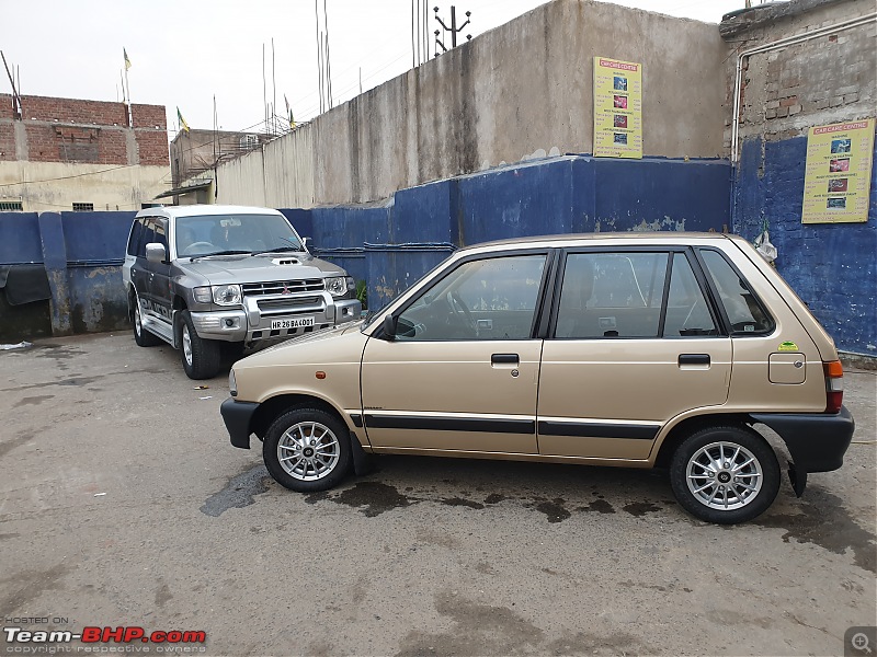 The love of my life - A 2000 Maruti 800 DX 5-Speed. EDIT: Gets export model features on Pg 27-4.jpg