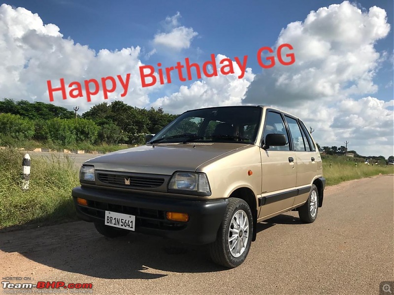 The love of my life - A 2000 Maruti 800 DX 5-Speed. EDIT: Gets export model features on Pg 27-20200325_004332.jpg
