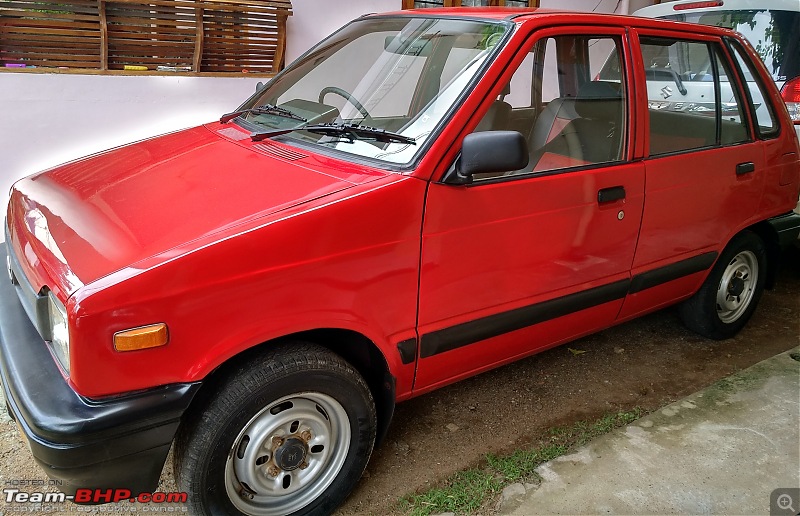 The love of my life - A 2000 Maruti 800 DX 5-Speed. EDIT: Gets export model features on Pg 27-img_20200624_223138.jpg