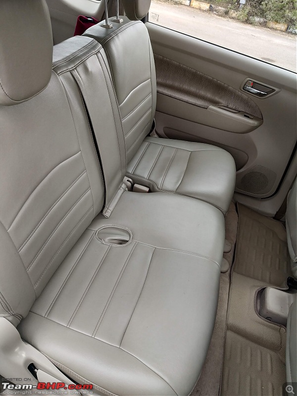 Tallboy welcomes longer companion | Maruti Ertiga VDi | 241,500 km-19-upholstery-rear.jpg