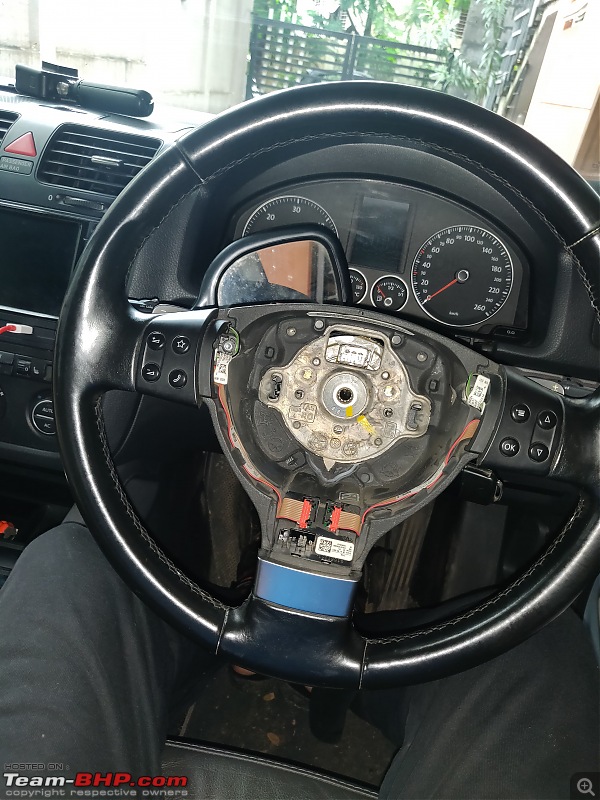 Our first tryst with Volkswagen | Ownership Review of our MK5 VW Jetta-steering-upgrade.jpg