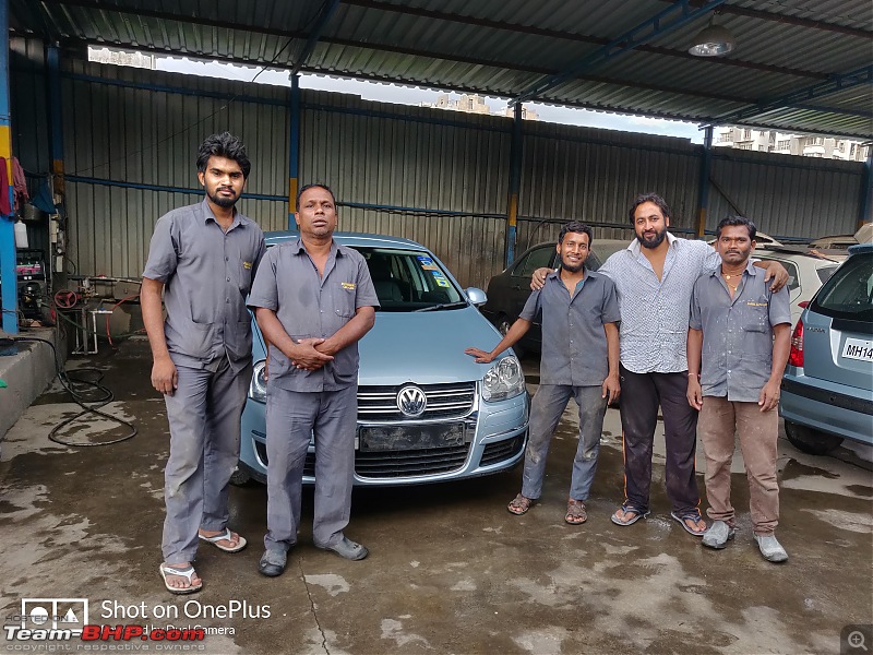 Our first tryst with Volkswagen | Ownership Review of our MK5 VW Jetta-shreemat-team.jpg