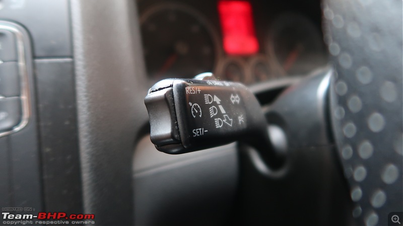 Our first tryst with Volkswagen | Ownership Review of our MK5 VW Jetta-cruise-control-switch.jpg