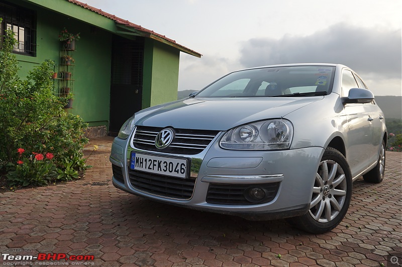 Our first tryst with Volkswagen | Ownership Review of our MK5 VW Jetta-front-34-b.jpg