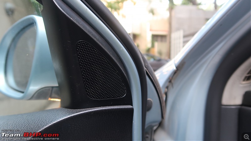 Our first tryst with Volkswagen | Ownership Review of our MK5 VW Jetta-door-tweeter.jpg