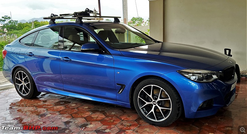 A GT joins a GT - Estoril Blue BMW 330i GT M-Sport comes home - EDIT: 100,000 kilometers up-post-wash.jpg
